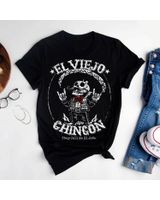 El Viejo Mas Chingon Cinco De Mayo Mexican T-Shirt Shirt Women's Standard T-Shirt black s